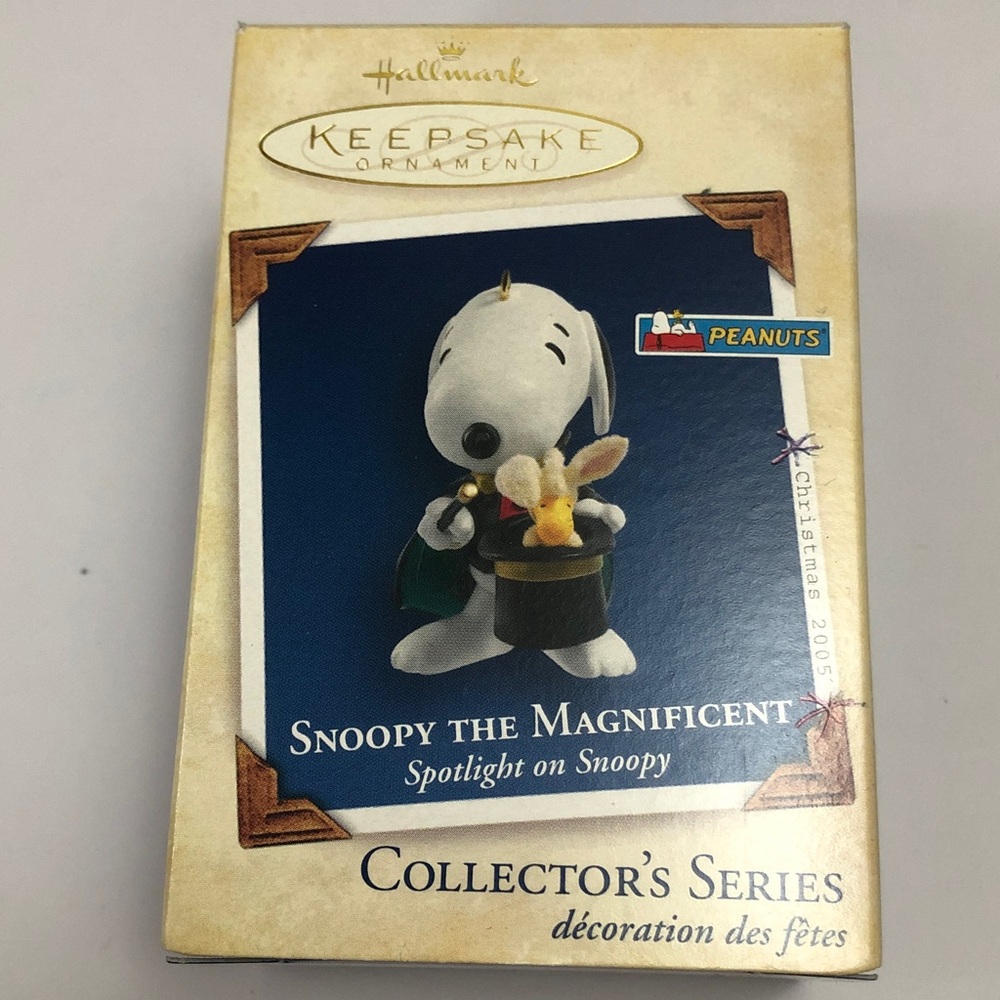 Hallmark Keepsake Ornament Snoopy The Magnificent, Spotlight on Snoopy ornament